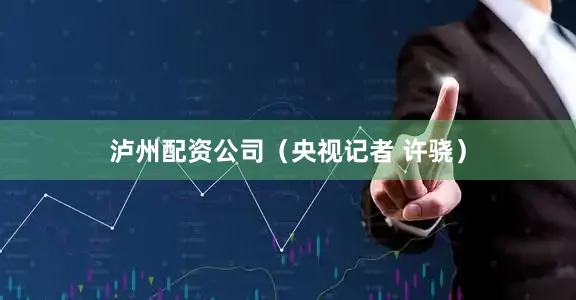 泸州配资公司（央视记者 许骁）