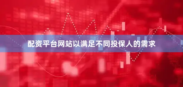 配资平台网站以满足不同投保人的需求